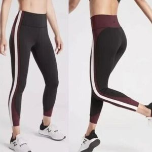 Athleta Crunch 7/8 Tight In Supersonic Leggings Size Small